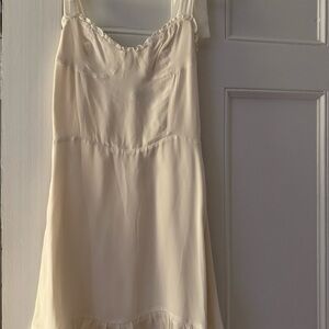 Reformation white dress